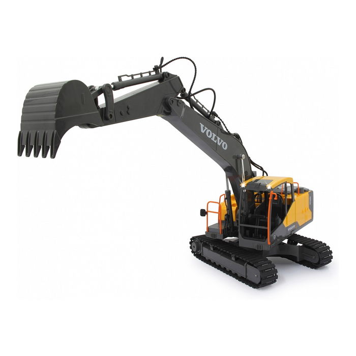 Jamara Volvo EC160E Excavadora R/C 2.4GHz 1:16 Radio Control Réplica del Modelo Real Volvo EC160E de 500 mm Jamara Volvo EC160E Excavadora R/C 2.4GHz 1:16 Radio Control Réplica del Modelo Real Volvo EC160E de 500 mm