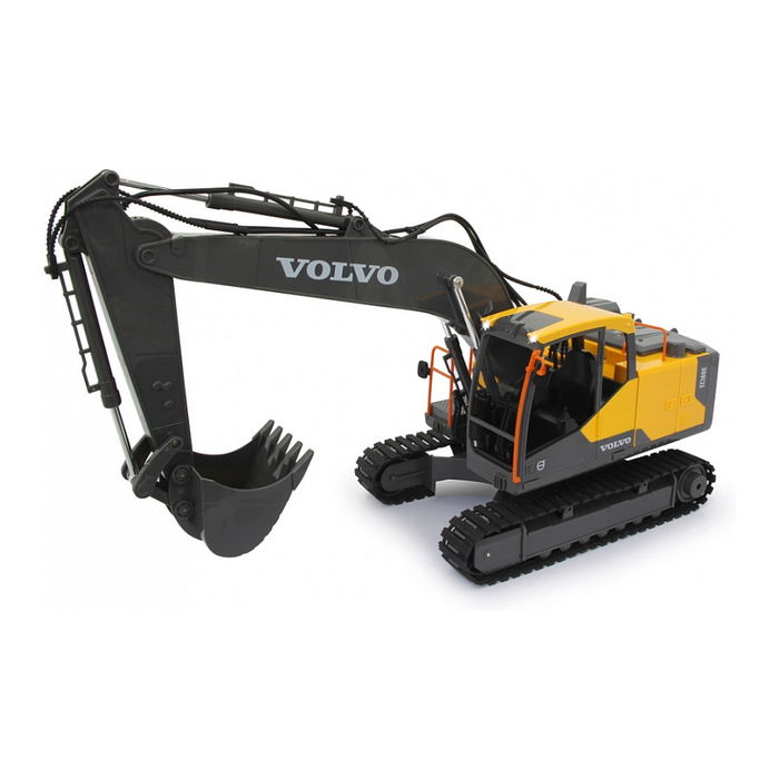 Jamara Volvo EC160E Excavadora R/C 2.4GHz 1:16 Radio Control Réplica del Modelo Real Volvo EC160E de 500 mm Jamara Volvo EC160E Excavadora R/C 2.4GHz 1:16 Radio Control Réplica del Modelo Real Volvo EC160E de 500 mm