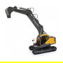 Jamara Volvo EC160E Excavadora R/C 2.4GHz 1:16 Radio Control Réplica del Modelo Real Volvo EC160E de 500 mm