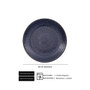 Summa Moon Blue Plato Llano 28.5 cm (Set de 6)