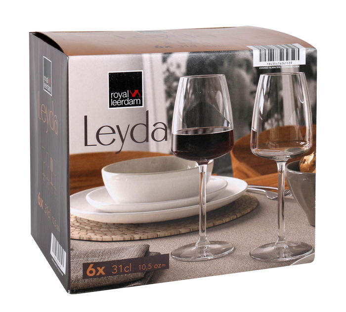 Royal Leerdam Set 6 Copas Vino 31 cl Leyda