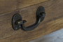 DKD Home Decor Isla de Cocina de Madera y Mármol con 2 Cajones