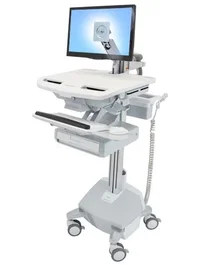 Ergotron StyleView Wagen mit LCD-Arm LiFe-Antrieb 1 Schublade EU SAU-EU