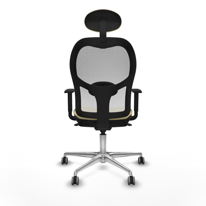PIQUERAS Y CRESPO Silla de oficina Jorquera Crema y Blanco PIQUERAS Y CRESPO Silla de oficina Jorquera Crema y Blanco