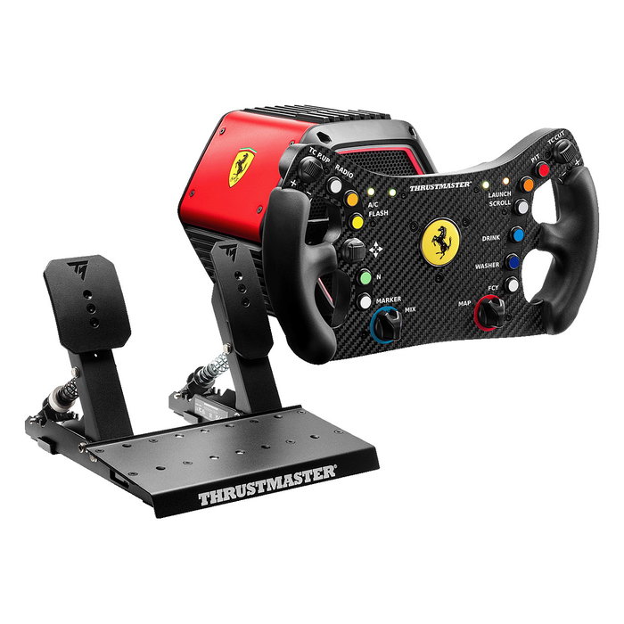 Thrustmaster T818 Ferrari 488 GT3 Simulator (Volante + Pedales) Thrustmaster T818 Ferrari 488 GT3 Simulator (Volante + Pedales)