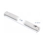 DeLOCK Manga trenzada con cierre de cremallera resistente al calor 1 m x 20 mm blanco