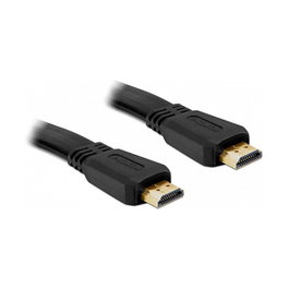 DeLOCK Cable HDMI 82670 de 2 m, Tipo A a Tipo A, Negro