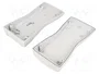 BOPLA BOS-Streamline Carcasa para Mando Gris Claro