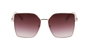 Longchamp LO173S-727 Gafas de sol para mujer con cristal amarillo y acabado dorado