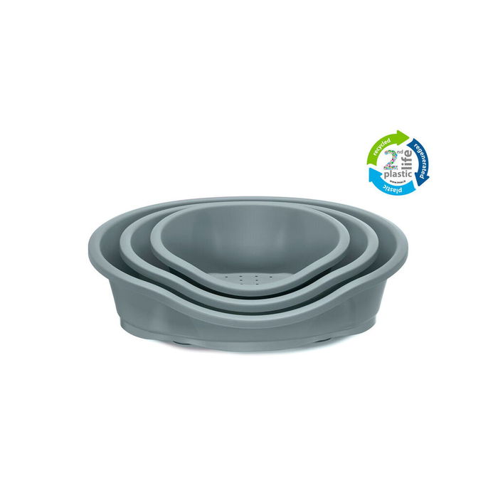 Cama para Perro IMAC Dido Gris 50 x 38 x 20,5 cm Cama para Perro IMAC Dido Gris 50 x 38 x 20,5 cm