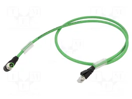 MURRELEKTRONIK Cable para sensores M12 macho angular a RJ45 enchufe, 1m