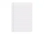 Liderpapel Recambio A4 100 hojas 100g pauta 3,5mm con margen y 4 taladros
