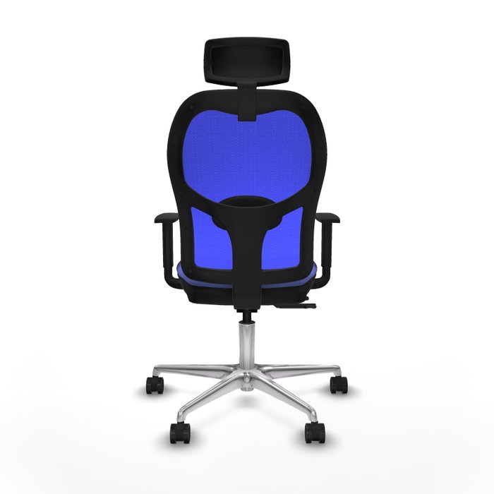 PIQUERAS Y CRESPO Silla de oficina Jorquera Azul con mecanismo Sincro/Traslack PIQUERAS Y CRESPO Silla de oficina Jorquera Azul con mecanismo Sincro/Traslack