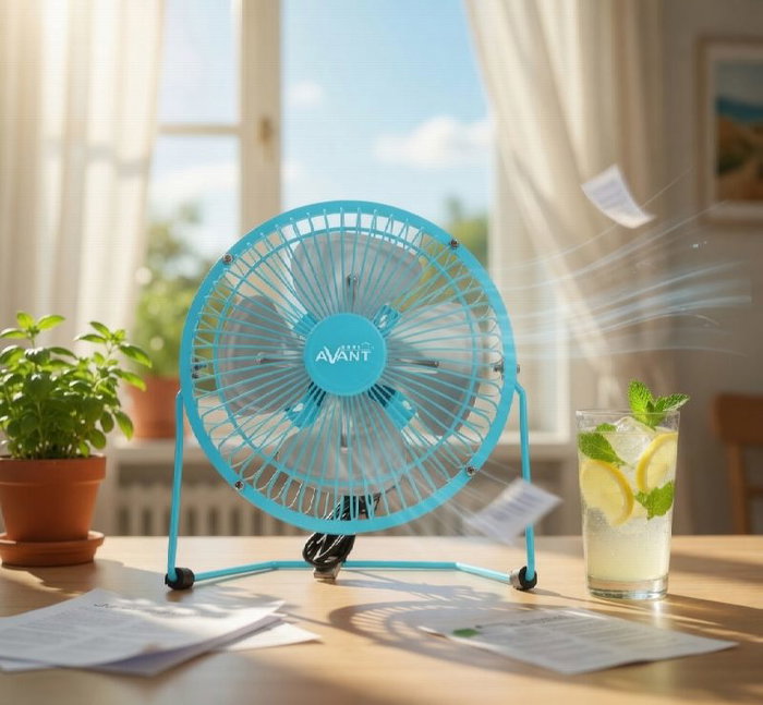AVANT Ventilador USB AVANT 3W - 15cm - Azul