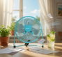 AVANT Ventilador USB AVANT 3W - 15cm - Azul