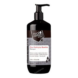 Real Natura Champú Sem Sal Pro-Nutrição Bomba 500ml