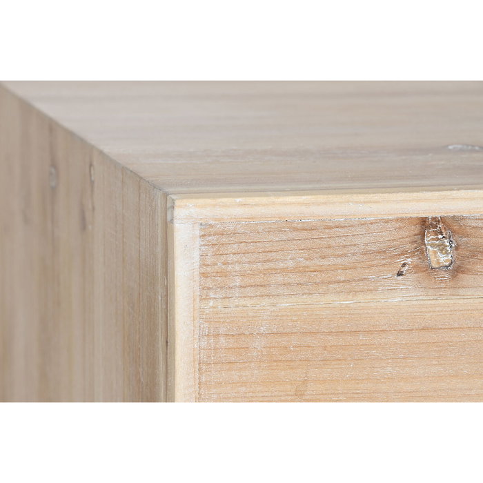 DKD Home Decor Mesa de Centro Abeto y MDF Natural con 2 Cajones DKD Home Decor Mesa de Centro Abeto y MDF Natural con 2 Cajones