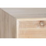 DKD Home Decor Mesa de Centro Abeto y MDF Natural con 2 Cajones
