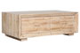 DKD Home Decor Mesa Centro Alpino Natural 130 x 70 x 46 cm