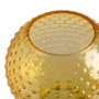 Ixia Jarrón Decorativo de Cristal Verde-Amarillo 15,50 x 15,50 x 31 cm