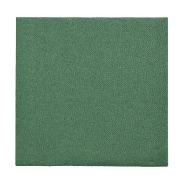 PAPSTAR Servilletas verdes de 2 capas, 32,0 x 32,0 cm