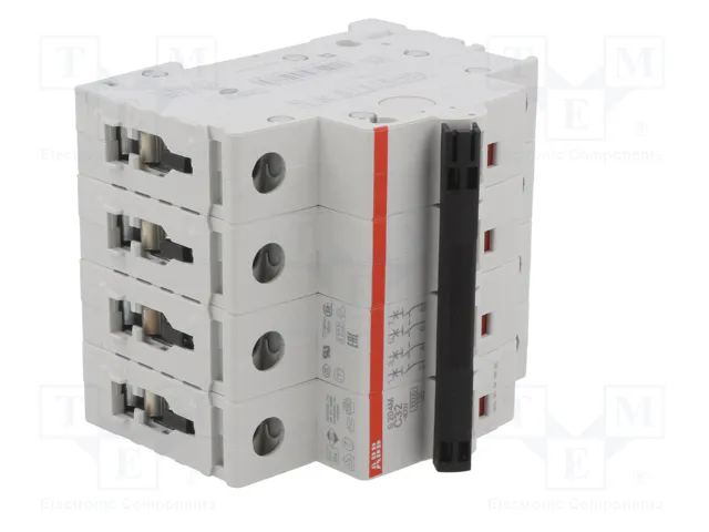 ABB S200M-C32 Interruptor Magnetotérmico 4 Polos 32A