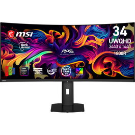 MSI MAG 341CQP QD-OLED X28 Monitor UltraWide Quad HD 34 pulgadas Negro
