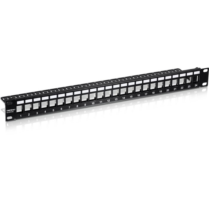Trendnet TC-KP24S Panel de Parcheo 24 Puertos Cat6 1U 19 pulgadas