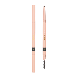 Stylo A Sourcils, Impermeable, Doble extremo, Lápiz de crema para cejas, 05, Gris, 0.09 g