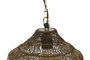 DKD Home Decor Lámpara de Techo de Hierro Dorado Desgastado