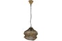 DKD Home Decor Lámpara de Techo de Hierro Dorado Desgastado