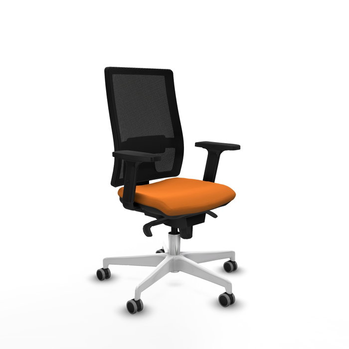 PIQUERAS Y CRESPO Silla de oficina Horna Naranja y Negro PIQUERAS Y CRESPO Silla de oficina Horna Naranja y Negro