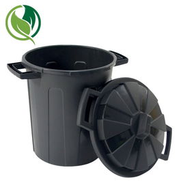 Archivo 2000 Contenedor de Reciclaje CP1426100 NE Sostenible Tapa 100L Negro Polipropileno 54x64x68cm
