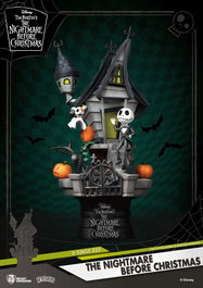 Pesadilla antes de Navidad Diorama PVC D-Stage Jack's Haunted House 15 cm