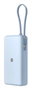 Xiaomi Power Bank 20000 67W Ice Blue con cable integrado
