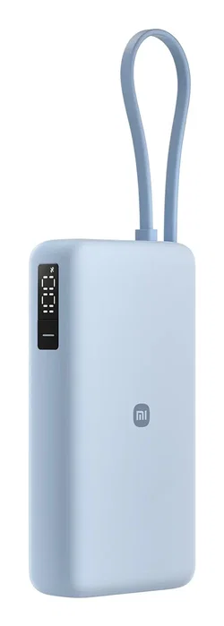 Xiaomi Power Bank 67W 20000mAh con Cable Integrado - Azul Xiaomi Power Bank 67W 20000mAh con Cable Integrado - Azul