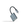 Nanocable Conversor USB-C a DVI-D Gris 15 cm