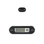 Nanocable Conversor USB-C a DVI Aluminio Gris 15 cm