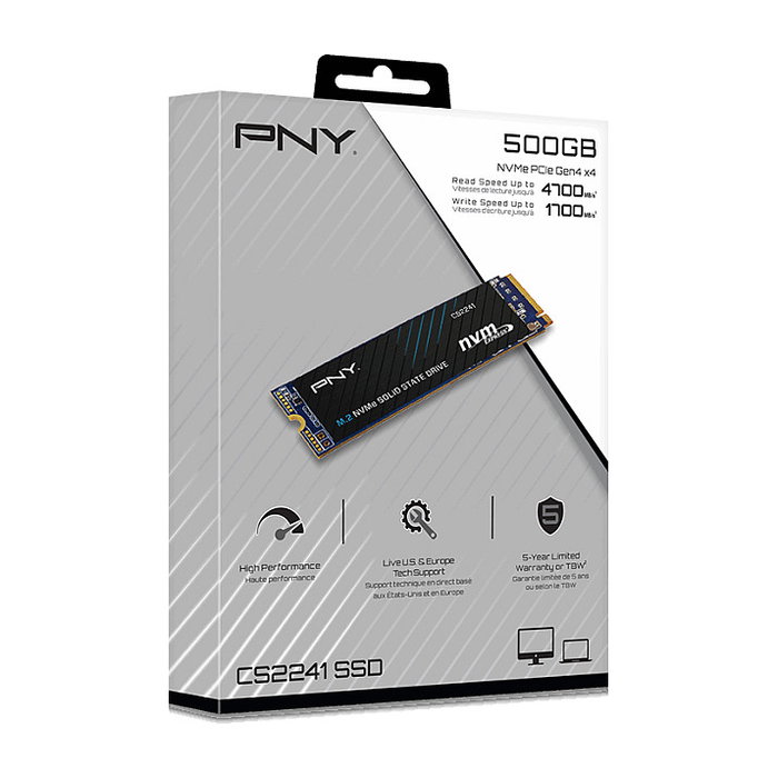 PNY M.2 500GB CS2241 GEN4 2280
