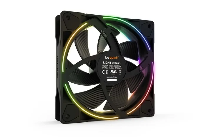 be quiet! Light Wings 120mm PWM Triple Pack Negro