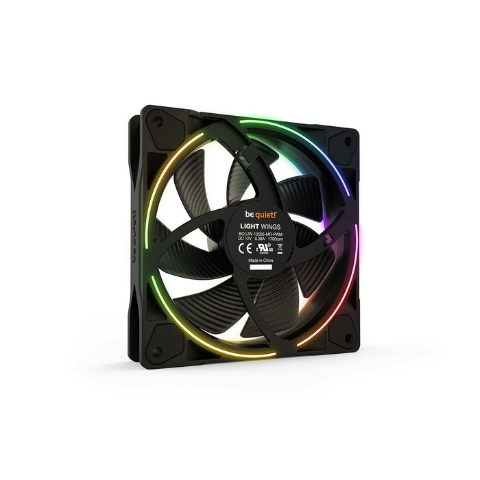 Be Quiet! Light Wings 120mm PWM ARGB Triple Pack Negro