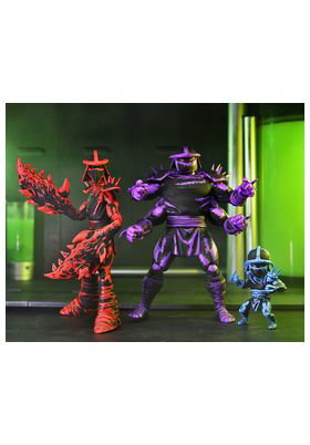NECA Shredder Clones Box Set Teenage Mutant Ninja Turtles Mirage Comics 18cm