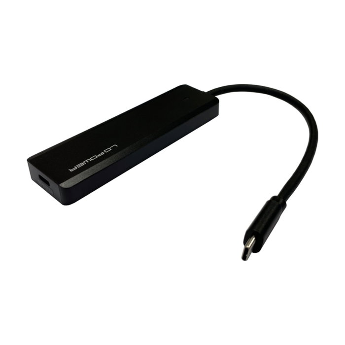 LC-Power LC-HUB-U3-4-c Hub USB 10 Gb/s con 2x USB-A y 2x USB-C
