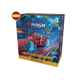 Devir Aetherdrift - Kit De Presentación Castellano | Juego de Cartas Coleccionable | 15 Kits | Contenido Exclusivo, Cartas Foil y Deck Box
