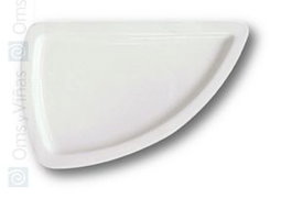 Langenthal Plato Triangular 27 - Plato de Porcelana Blanca para Vajilla, Eurasia (Set de 6)