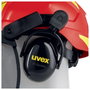 uvex pheos forestry safety helmet Rojo / Amarillo
