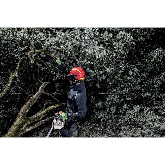 uvex pheos forestry safety helmet Rojo / Amarillo