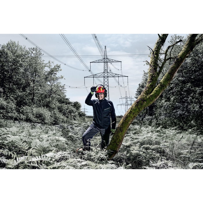 uvex pheos forestry safety helmet Rojo / Amarillo