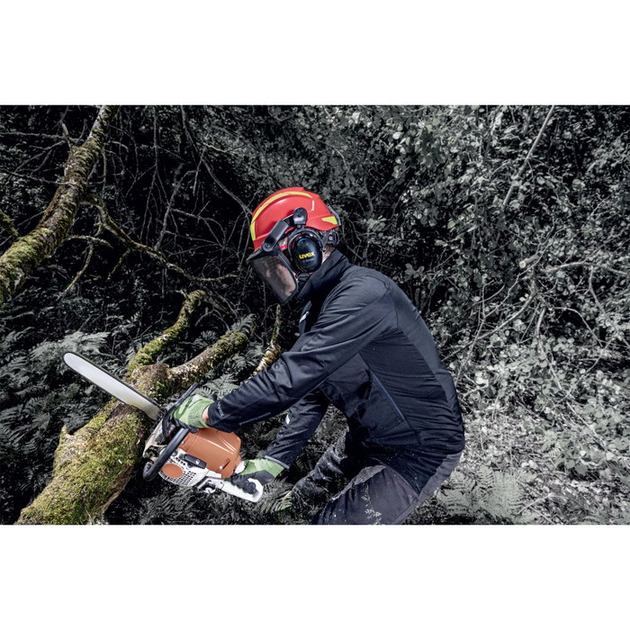 uvex pheos forestry safety helmet Rojo / Amarillo