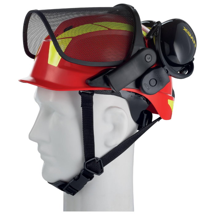 uvex pheos forestry safety helmet Rojo / Amarillo